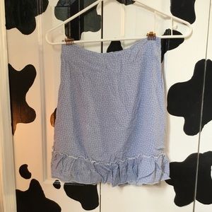 Brandy Melville cara ruffle skirt